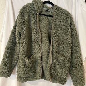 Volcom Sherpa jacket size small green